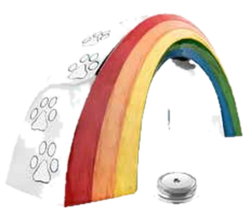 Regenbogenaufsteller